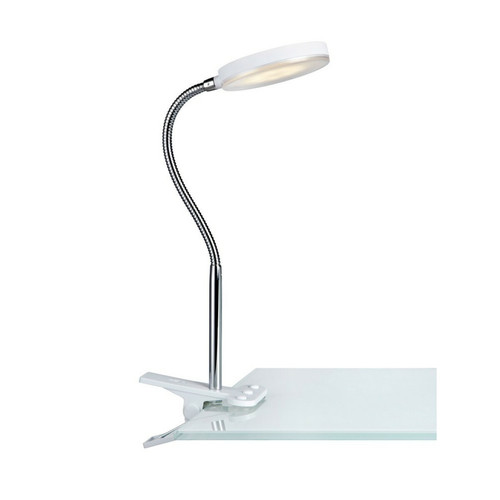 Markslojd - Lampe de table LED d'intérieur à pince blanche Markslojd  - Luminaires