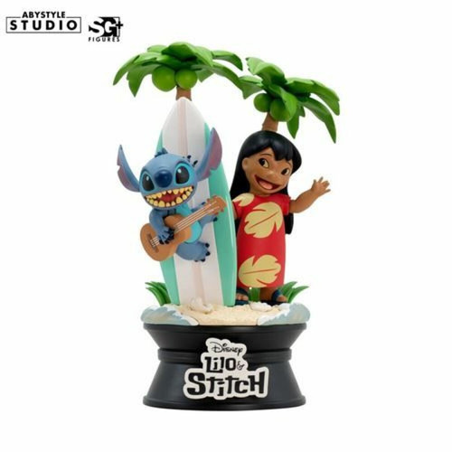marque generique - Figurine Abystyle Studio Disney Lilo & Stitch Surfboard marque generique - Films et séries