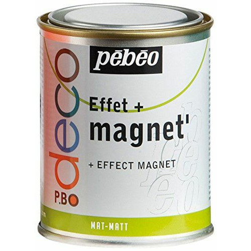 Papier marque generique Pébéo 093506 Déco Acrylique 1 Boîte Métal Effet Magnet 250 ml