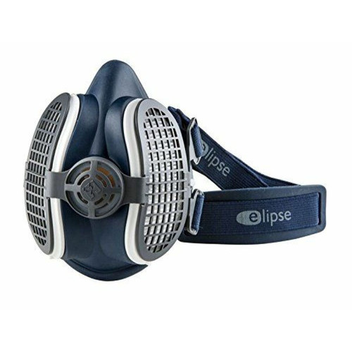 Protections tête marque generique Elipse SPR501 GVS Masque Elipse avec filtres poussière P3 RD, Taille-Medium/Large, bleu