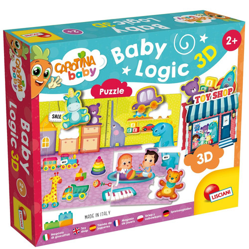 marque generique - Lisciani Carotina Baby Logic 3D Zabawki 92543 marque generique  - Puzzles 3D Puzzles