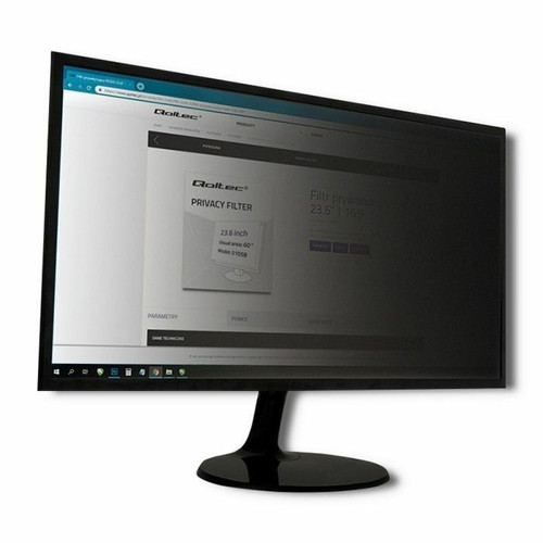Moniteur PC marque generique Qoltec 51062 filtre anti-reflets pour écran et filtre de confidentialité 50,8 cm (20``)