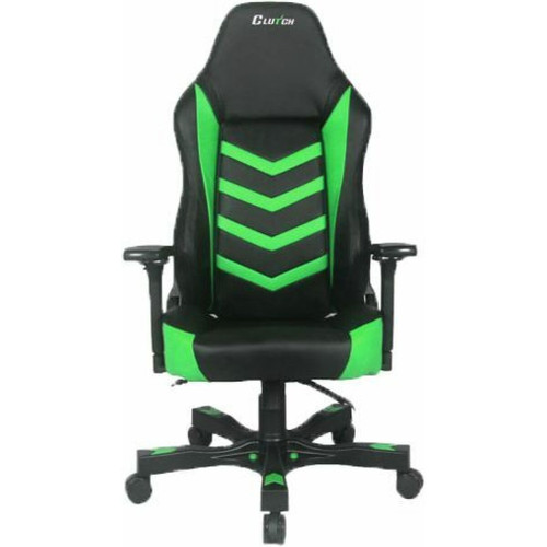 Sièges et fauteuils de bureau marque generique Embrayage Chairz Premium Gaming/Chaise de Bureau, Noir et Vert, 1-Pack
