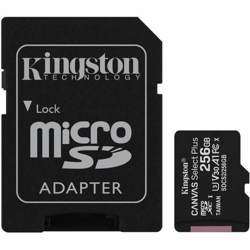 marque generique - Kingston Canvas Select Plus Carte MIcro SD SDCS2-256GB Class 10 + Adaptateur inclus154 marque generique  - Carte SD