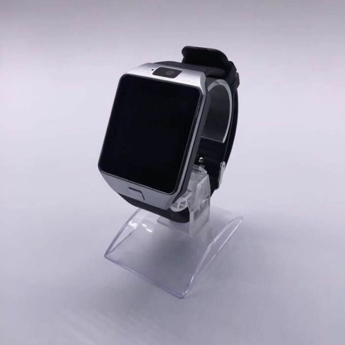 Montre connectée marque generique Écran tactile montre intelligente dz09 avec caméra Bluetooth montre-bracelet carte SIM Smartwatch po -Black