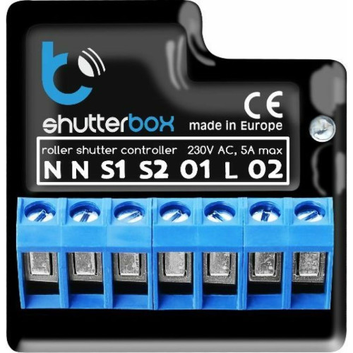 Motorisation de volet marque generique Blebox Shutterbox 2.0 Smart Home Commande sans fil de Jalousiums pour la commande sans fil des volets roulants électriques, marques
