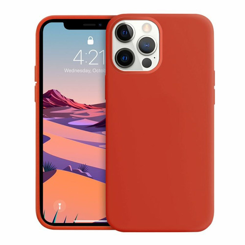 marque generique - Crong Color Cover - Coque souple pour iPhone 12 Pro Max (Rouge) marque generique  - Accessoire Smartphone