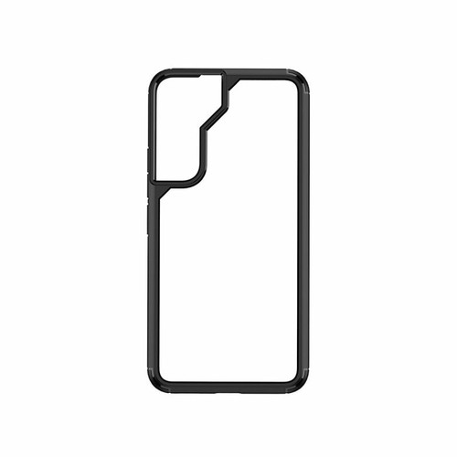 Coque, étui smartphone Coque de protection hybride transparente Crong pour Samsung Galaxy S22 (noir)