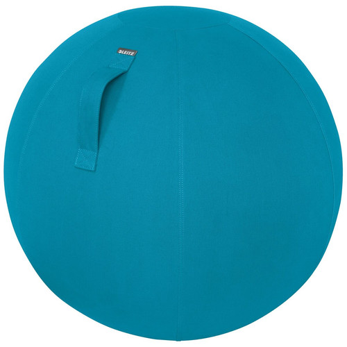 marque generique - LEITZ Sitzball Ergo Cosy, Durchmesser: 650 mm, blau phthalatfreier Innenball, mit abnehmbarem, farbigem - 1 Stück (5279-00-61) marque generique  - Poufs marque generique
