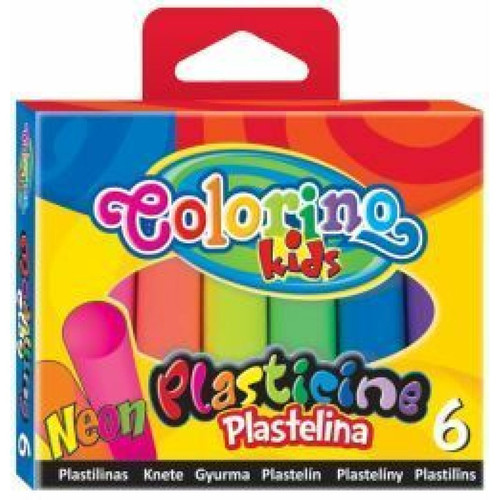 marque generique - Plastelina Colorino Kids neonowa 6 sztuk marque generique  - Mobilier de bureau