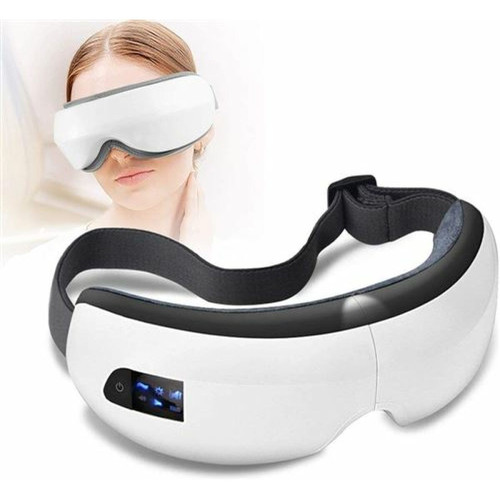 marque generique - Masque électrique pour les yeux avec chauffage, pression de l'air, musique Bluetooth pour réduire les cernes et améliorer le sommeil, soulagement du stress oculaire marque generique  - Appareil massage yeux