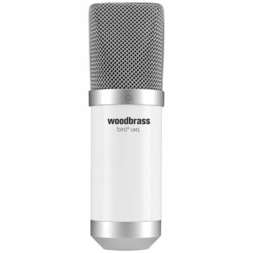 marque generique - WOODBRASS Bird UM1 Blanc - Microphone USB Cardioïde à Condensateur PC / Mac pour Enregistrement Home Studio Mao Streaming Podcast marque generique  - Microphone USB Microphones