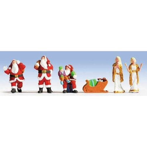 marque generique - Noch - 15920 - Modélisme Ferroviaire - Père Noël - 5 Figurines Et Accessoires marque generique - Accessoires animaux