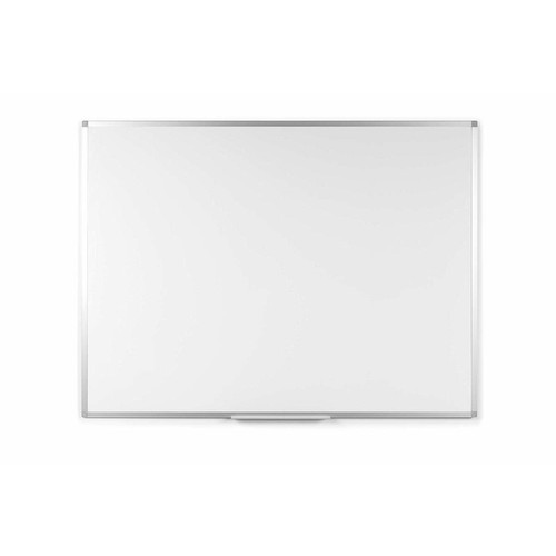 Ardoises et tableaux marque generique BoardsPlus - Tableau Blanc, 60 x 45 cm, avec cadre en aluminium et porte-marqueurs