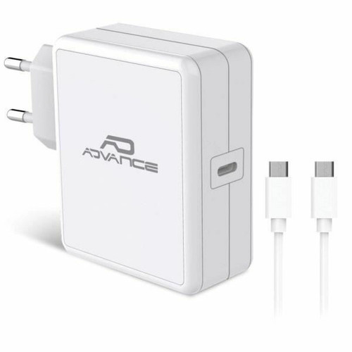 Advance - Advance PowerFlex Chargeur mural USB-C 65W (Blanc) - Chargeur secteur universel 65W avec une sortie USB-C - Blanc ( Catégorie : Advance  - Advance