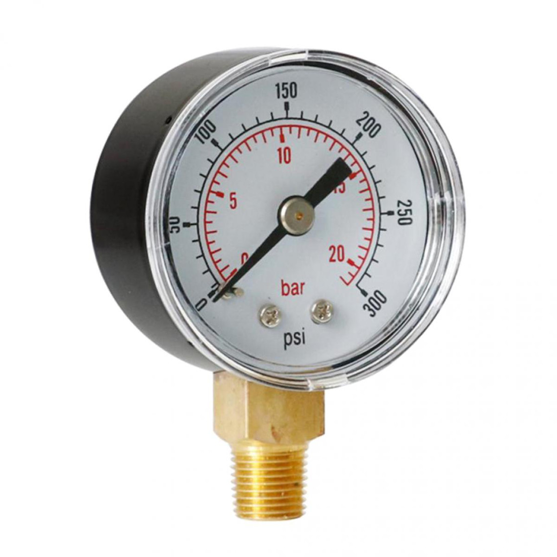 0-20bar 0-300psi Mini jauge de Pression pneumatique compresseur dair manomètre Compteur Pression du Fluide hydraulique testeur Regard 