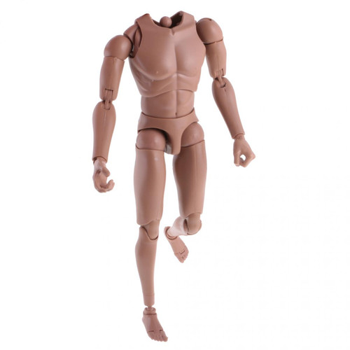marque generique 1: 6 Articulation à Rotule Flexible Nue Musclée 12 `` Figurine Masculine Body Doll DIY