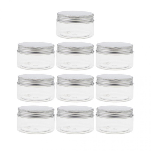 marque generique - 10 pcs vide cosmétiques pots à lèvres baume conteneur en aluminium bouchon boîtes 120 ml marque generique  - Jeux & Jouets