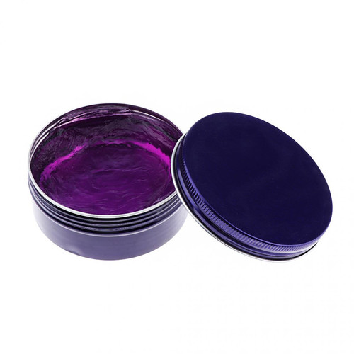 marque generique 150g cheveux pommade crème de cire crème cristalline forte tenue naturelle brillance violet