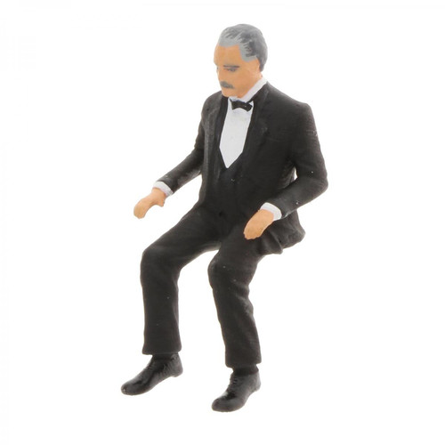 marque generique - 1/64 Personnes Figure Modèle Sculpture Mini Mise En Page Scène Décor Chaise marque generique  - Jeux & Jouets