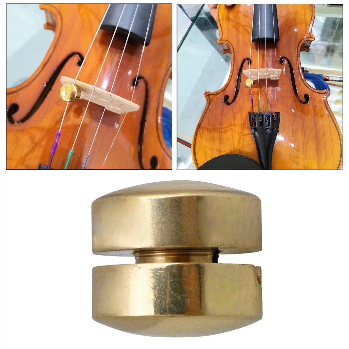 Cello 4 Pièces Bouton En Laiton Type 1/4-4/4 Wolf Eliminator Adjuster Cello 