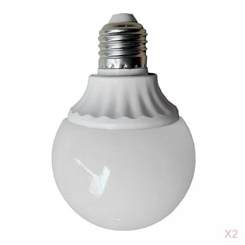 marque generique - 2 Pièces E27 LED Lampe Ampoules Blanc Froid, Lampe Blanc Chaud 60x95mm 5W marque generique  - marque generique