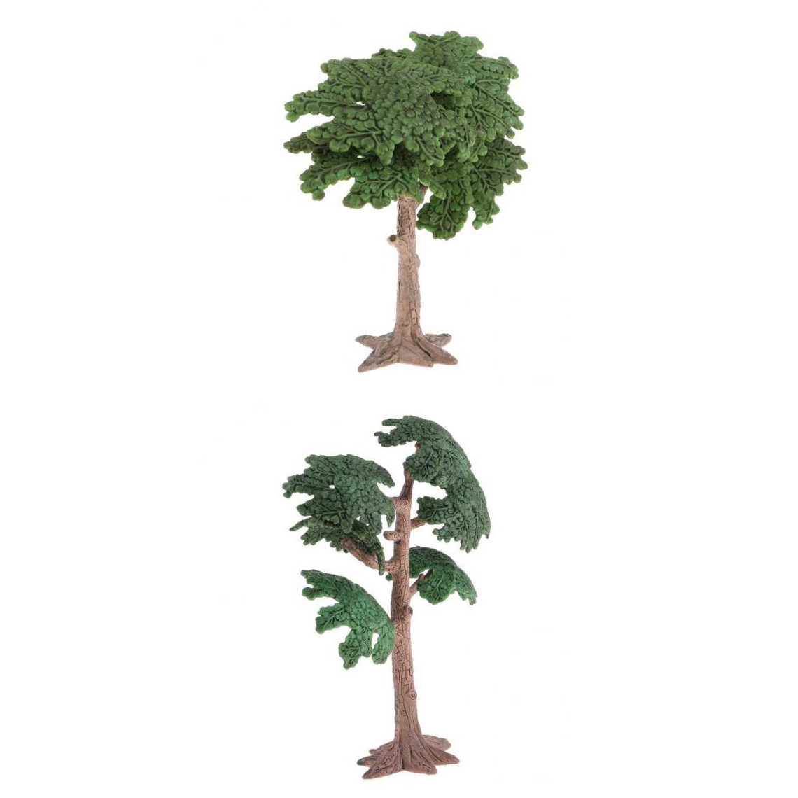 10cm Mini paysage arbre modèle paysage maison salon vert décor de paysage 