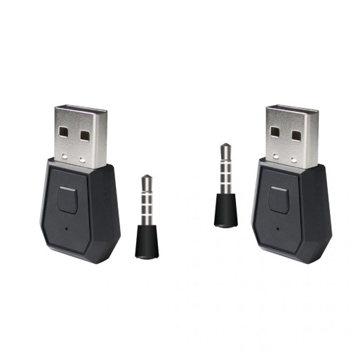 marque generique - 2x Adaptateur Bluetooth USB Pour Casque  Pour Ordinateur Portable Haut-parleurs Microphone - Clé USB Wifi