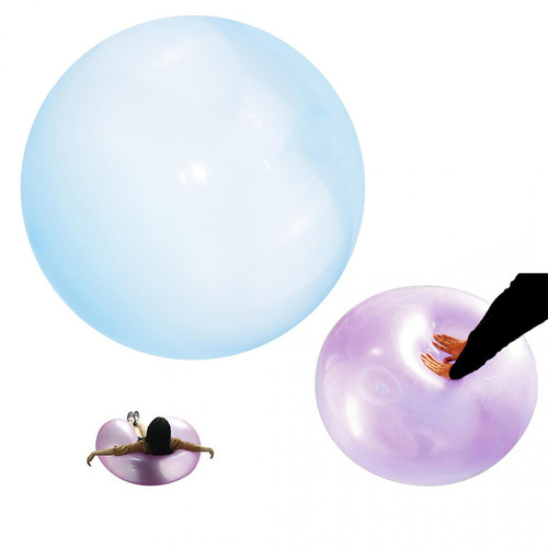 marque generique 3x Ballon à Bulles Géant Remplie D'Eau de Boule Gonflable de Plage Jardin Fête TPR 30cm pour des Enfants Extérieurs