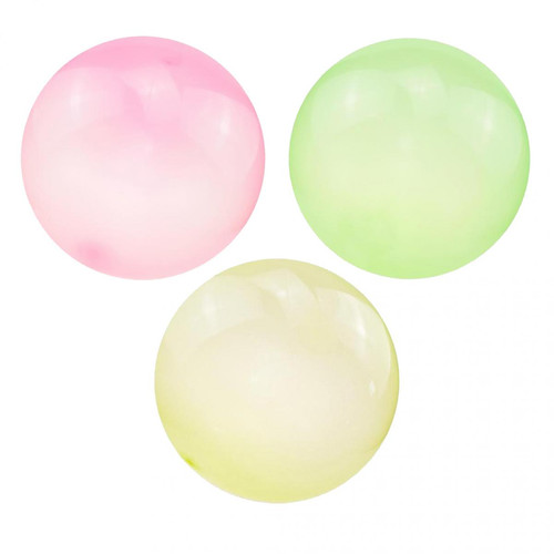 marque generique - 3x Ballon à Bulles Géant Remplie D'Eau de Boule Gonflable de Plage Jardin Fête TPR 30cm pour des Enfants Extérieurs marque generique  - Ballon geant