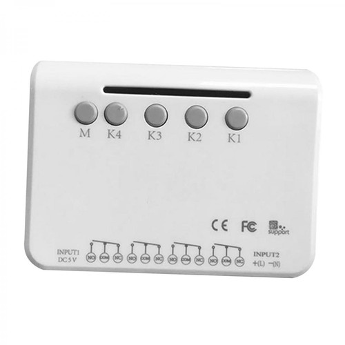 marque generique - 4 canal WiFi Relais Module Commutateur Smart Home Télécommande, DC 5V DIY Commutateur Module Compatible avec Alexa  Maison - Dictaphone