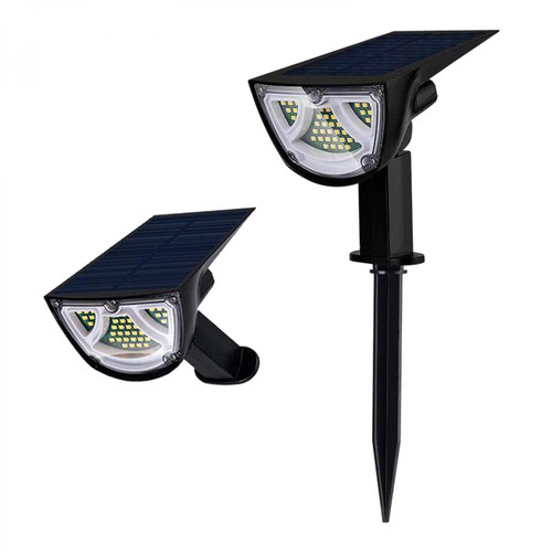 marque generique - 43 LED Projecteurs Solaires De Paysage IP65 Appliques Murales Solaires Imperméables Blanc Chaud marque generique  - Lampe solaire jardin