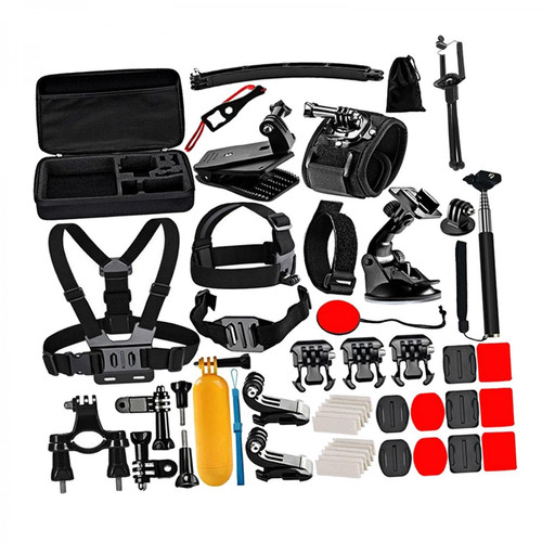 marque generique 50 dans 1 Faisceau D'action Caméra Kit D'accessoires pour GoPro HERO9 8 Noir 7 6 5 5 Session 4 Session 3 2 Caméras d'action