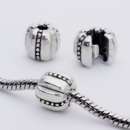 Perles 5pcs Perles de Citrouille Perles d'Espacement d'Arrêt pour Bracelet Collier Bijoux Diy 3mm