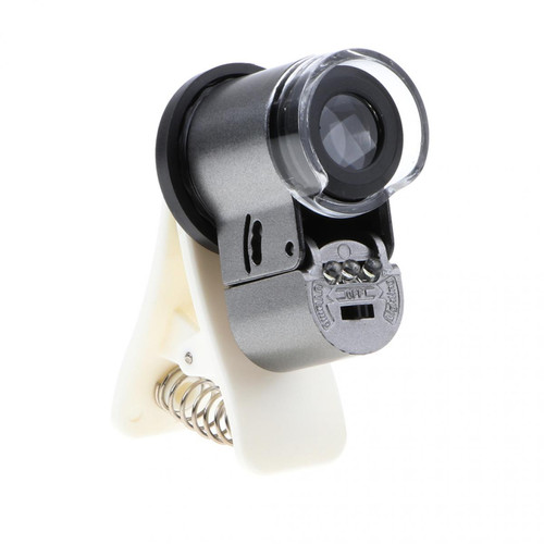marque generique - 65X Microscope Lentille Caméra Optique LED Clip Loupe Micro Lentille Durable marque generique  - Accessoire Smartphone