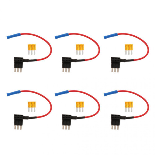 marque generique - 6pcs Circuit Fusible Robinet Atl Micro 3 Mini Adaptateur Support marque generique  - Fusibles