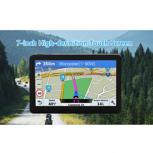 marque generique 7 "Navigation GPS Pour Voiture Et Camion Navi 8 Go 256 Mo Mise à Jour Gratuite De La Carte USA Canada