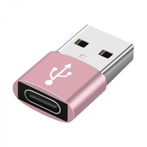 marque generique - Adaptateur De Convertisseur USB Vers USB C Multicolore 2 En 1 Pour Transfert De Données PC Portable Rouge marque generique - Hub marque generique