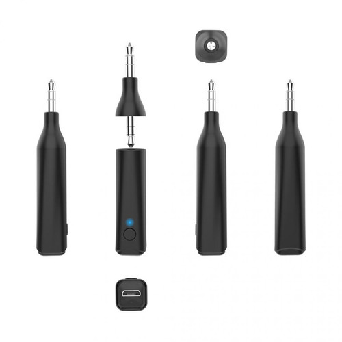 Clé USB Wifi Adaptateur De Récepteur Bluetooth, Mini-récepteur Bluetooth 5.0 Sans Fil Avec Amplificateur Et Adaptateur Audio AUX Pour Casque Audio, Voiture, Haut-p