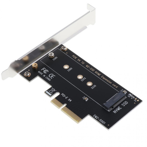 marque generique - Adaptateur SSD M.2 NVME Vers PCIE3.0 X4 Carte de Convertisseur D'interface Clé M Pleine Vitesse - Disque Dur interne
