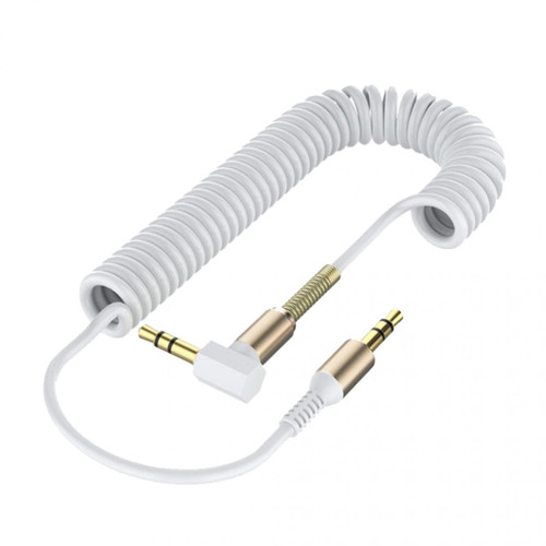marque generique - Audio 3.5mm à Jack Cable Car Aux Stereo pour iPhone haut-parleur blanc marque generique  - Câble antenne