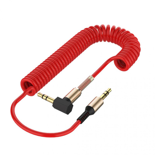 marque generique - Audio 3.5mm à Jack Cable Car Aux Stereo pour iPhone haut-parleur rouge marque generique  - Câble et Connectique