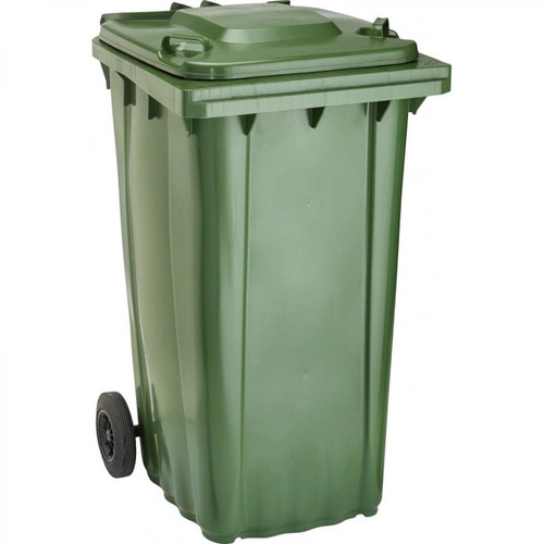 Sacs à déchets OI Bac Poubelle WAVE 240-l Plastique vert