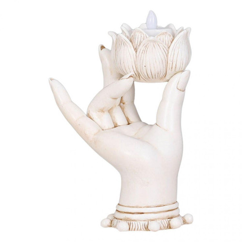 marque generique - Boudelle Buddha Yoga Bougeoir Zen Craft Chandelick marque generique  - Bougie lotus