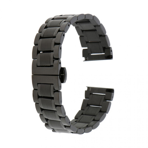 marque generique - bracelet en acier inoxydable bracelet de montre de rechange bracelet en métal or 14mm - Accessoires montres connectées