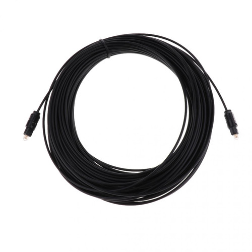 marque generique - Câble audio numérique optique fibre optique toslink mâle à ligne de câble mâle 8m - Adaptateur et Dock pour Disque Dur Externe