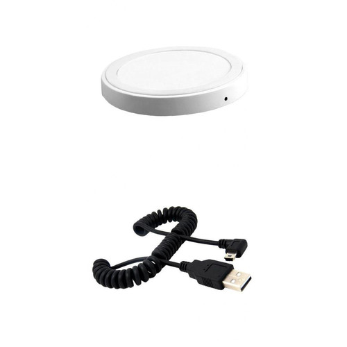marque generique - Câble de Données USB À Micro USB Câble Connecteur + Chargeur Induction QI Station Charge marque generique  - Chargeur secteur téléphone