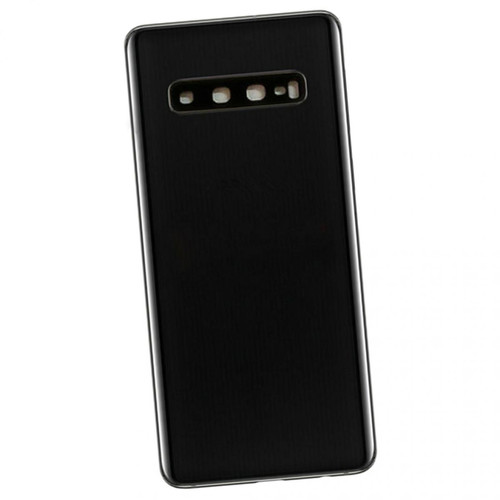 Coque, étui smartphone marque generique Cache de batterie de rechange pour vitre arrière compatible pour Samsung S10 Bleu