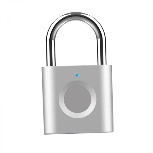 marque generique - Cadenas D'empreintes Digitales Smart Lock USB Intelligent Pour Sac à Dos Locker Silver marque generique  - Accessoires pour dictaphone