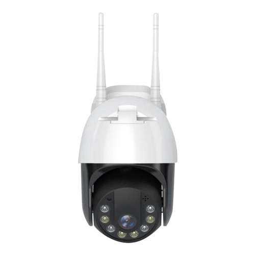 marque generique - Caméra IP Wifi Sans Fil Dome 3MP PTZ étanche 4X  Vision Nocturne EU - Webcam Pack reprise